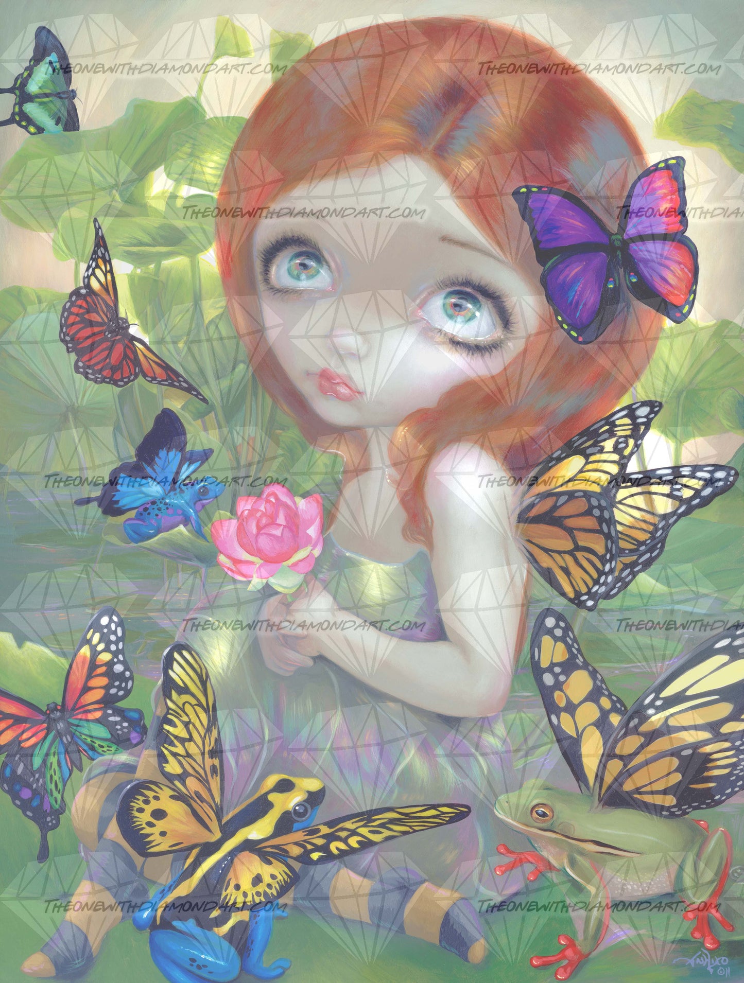 Daydreams And Frogs ©Jasmine Becket-Griffith