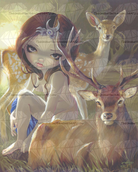 Diana In The Forest ©Jasmine Becket-Griffith