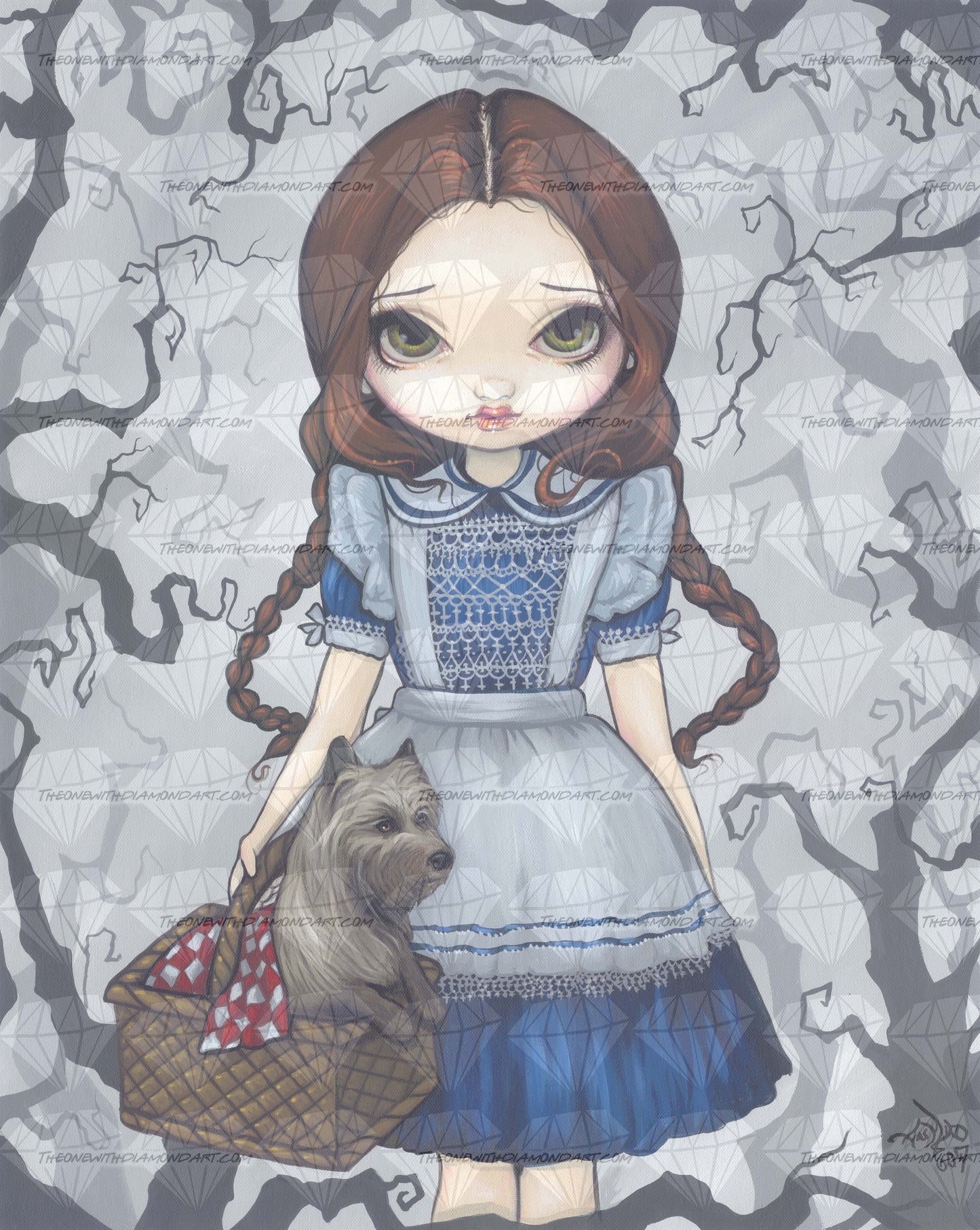 Dorothy And Toto ©Jasmine Becket-Griffith