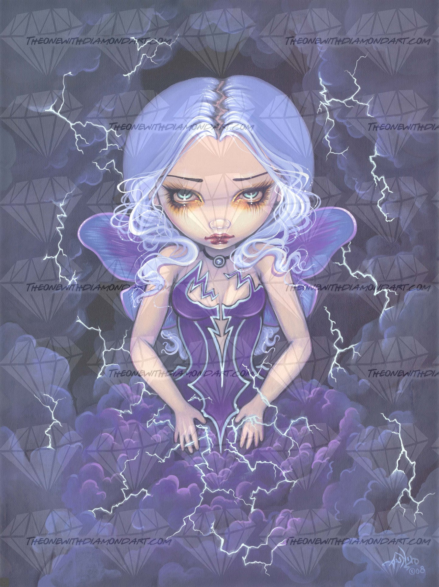 Dress Of Storms ©Jasmine Becket-Griffith