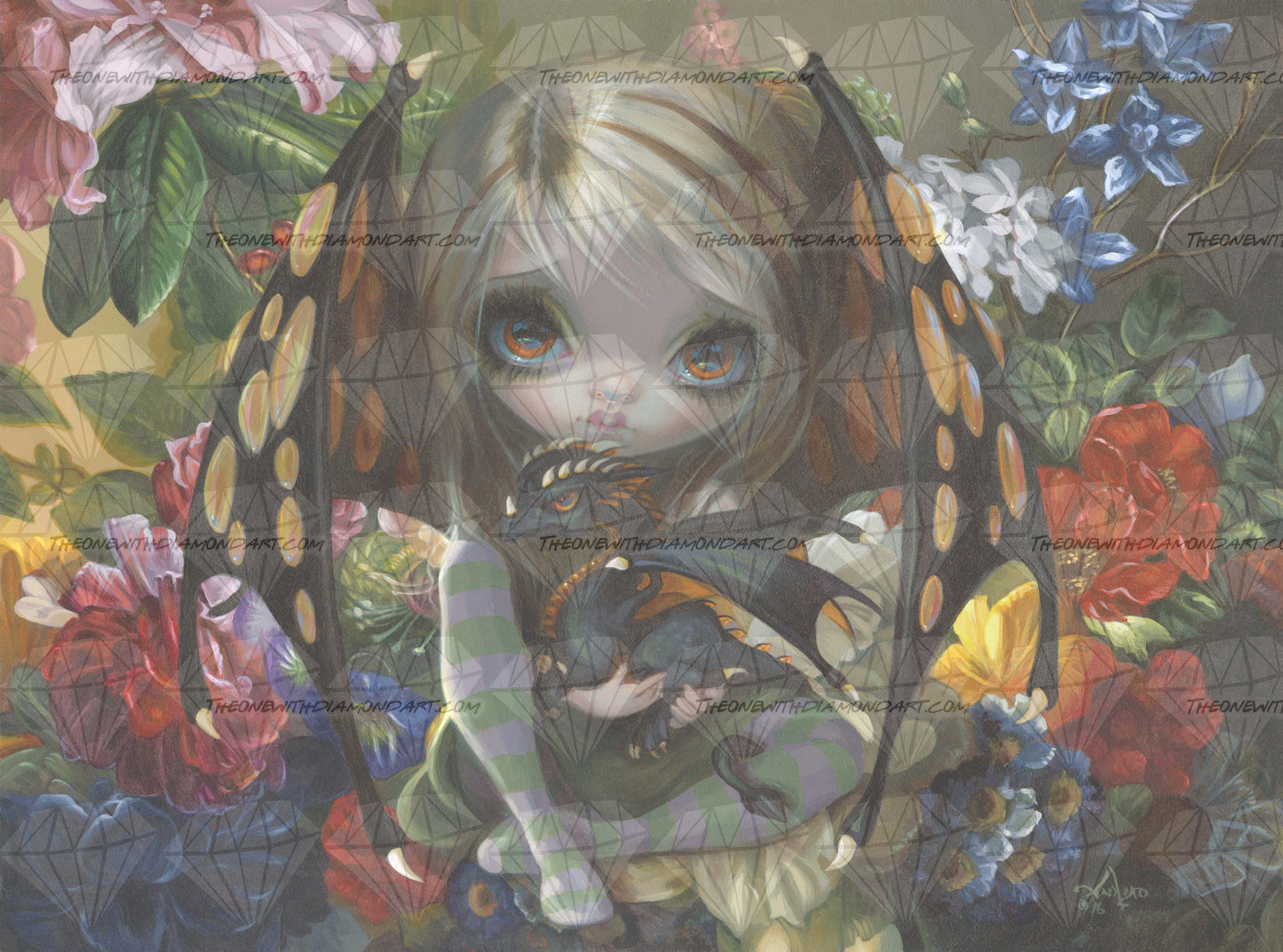 Flower Dragonling ©Jasmine Becket-Griffith