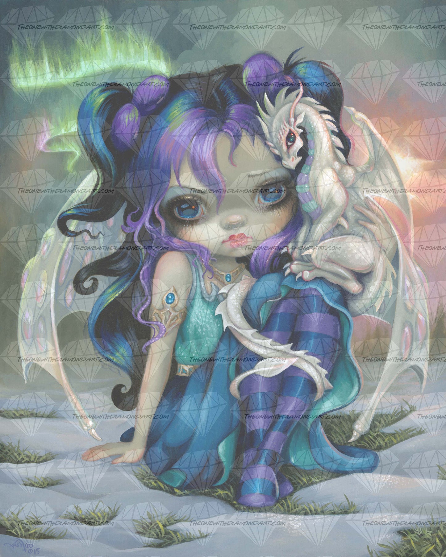 Frost Dragonling ©Jasmine Becket-Griffith