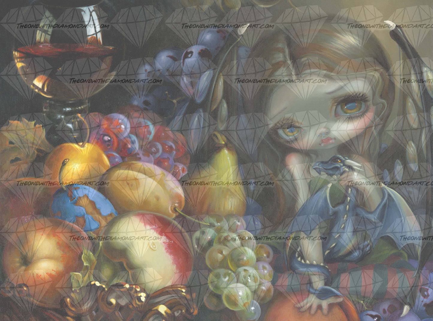 Fruit Dragonling ©Jasmine Becket-Griffith