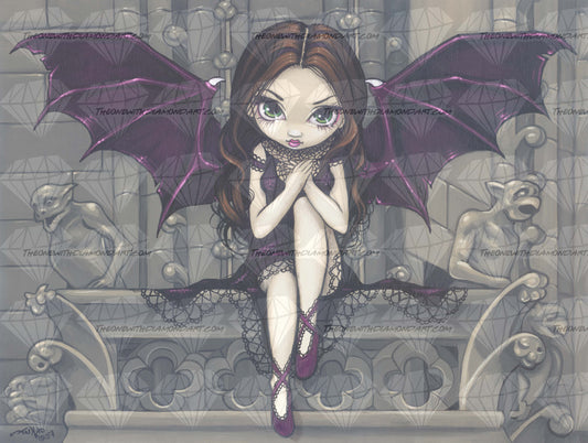 Gargoyles Of Notre Dame ©Jasmine Becket-Griffith