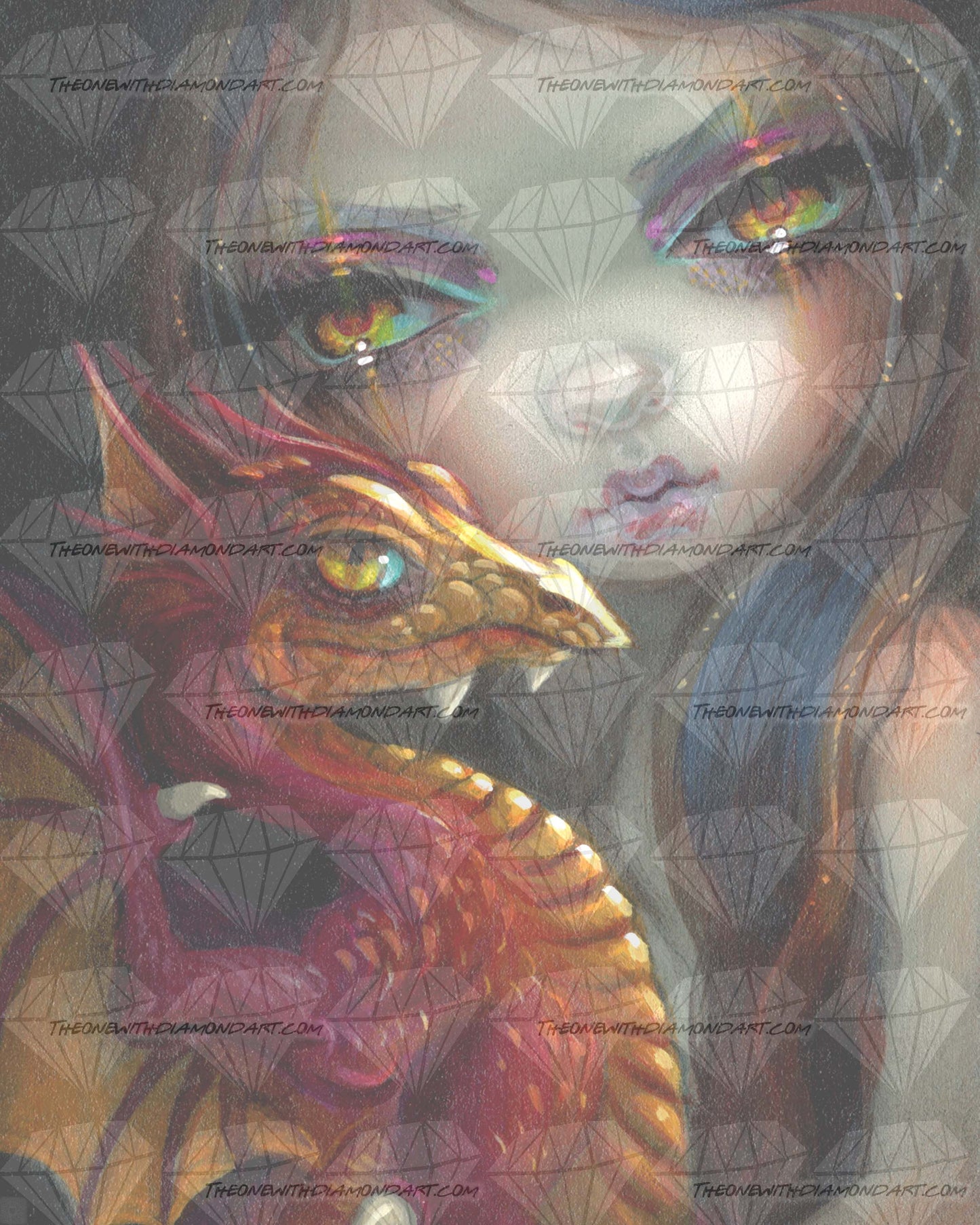 Golden Eyed Dragonling ©Jasmine Becket-Griffith