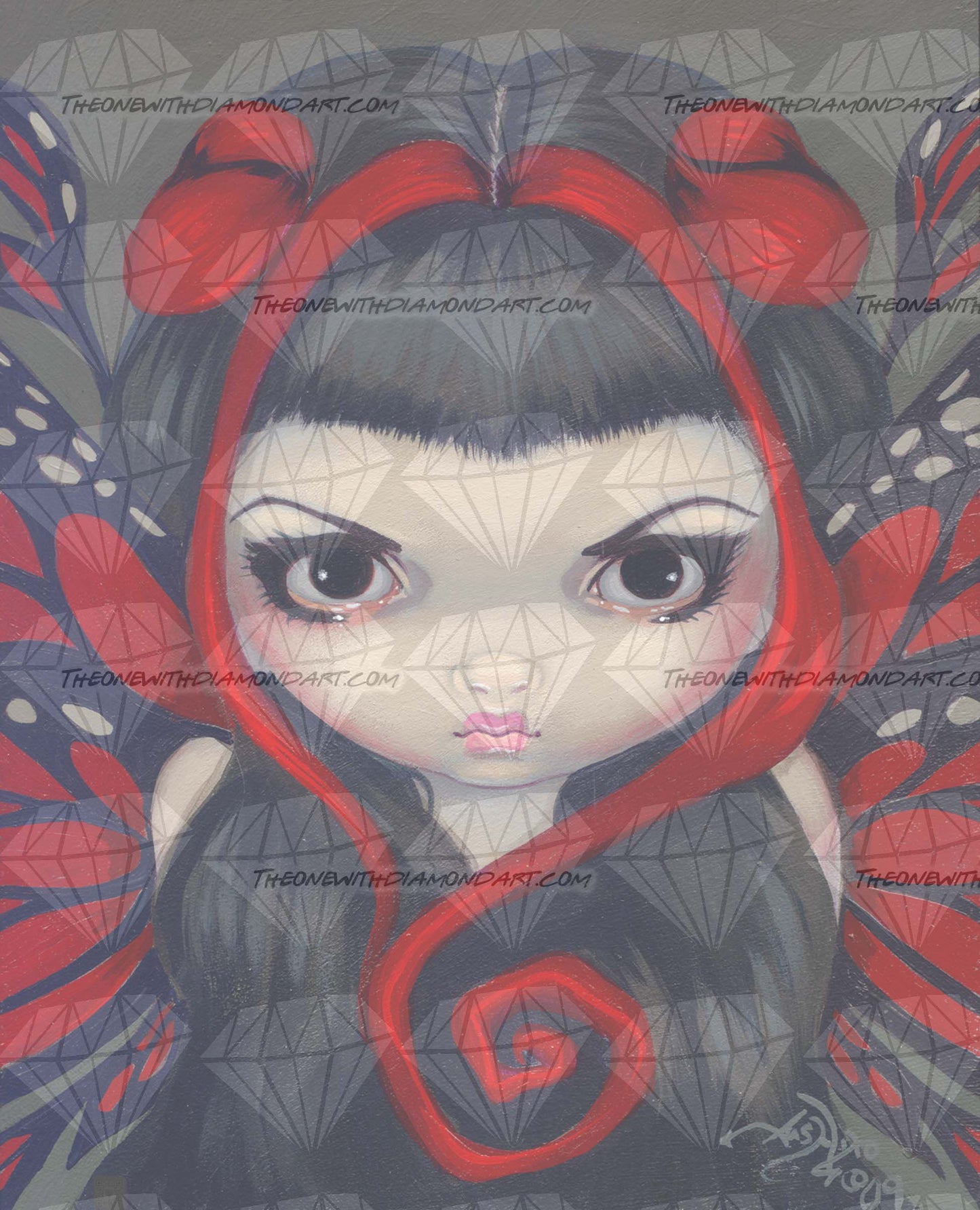 Grumpy Red Fairy ©Jasmine Becket-Griffith