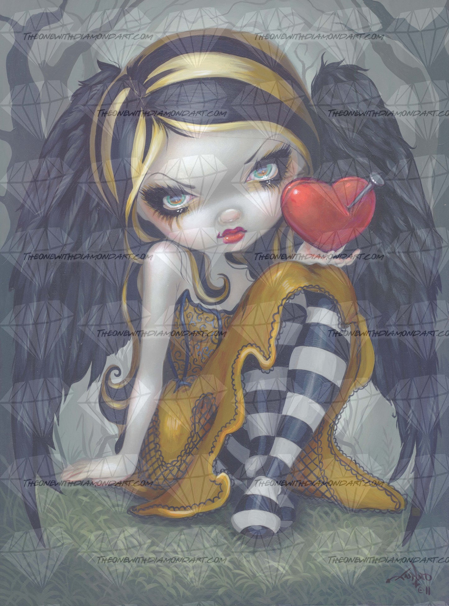 Heart Of Nails ©Jasmine Becket-Griffith