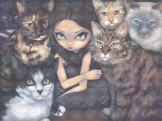 It's All About The Cats ©Jasmine Becket-Griffith