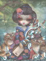 Kirin And Bakeneko ©Jasmine Becket-Griffith