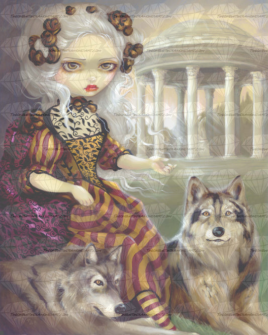 Loup Garou Le Temple ©Jasmine Becket-Griffith