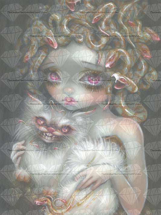 Medusa And Her Cat ©Jasmine Becket-Griffith