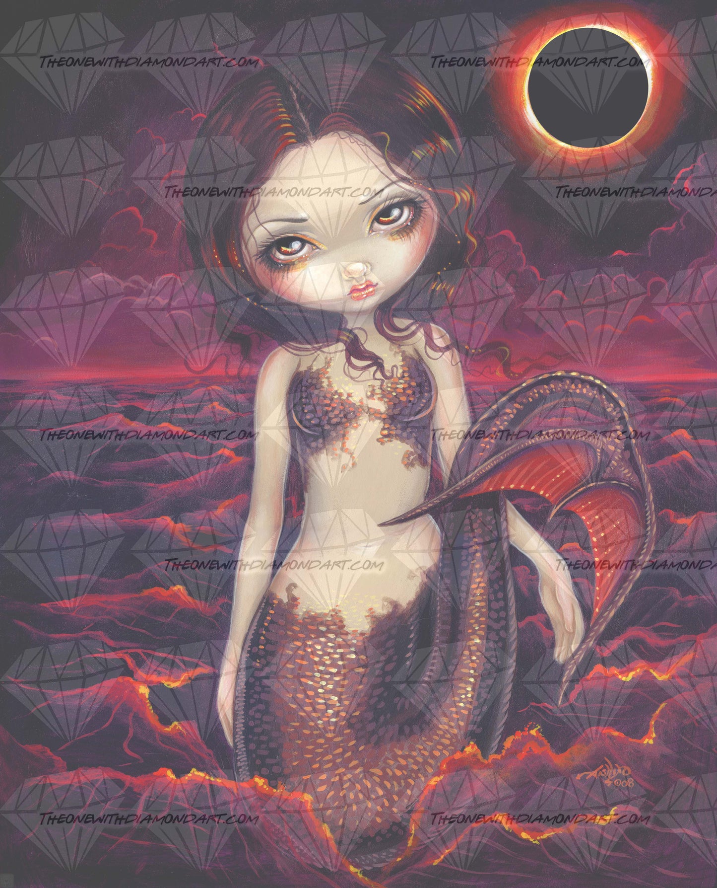 Mermaid Eclipse ©Jasmine Becket-Griffith