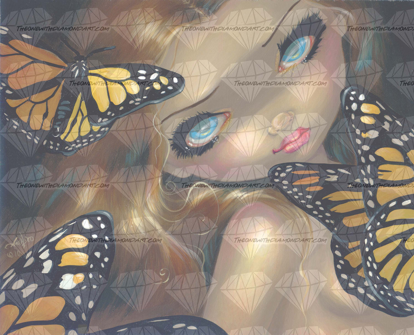 Nymph with Monarchs ©Jasmine Becket-Griffith