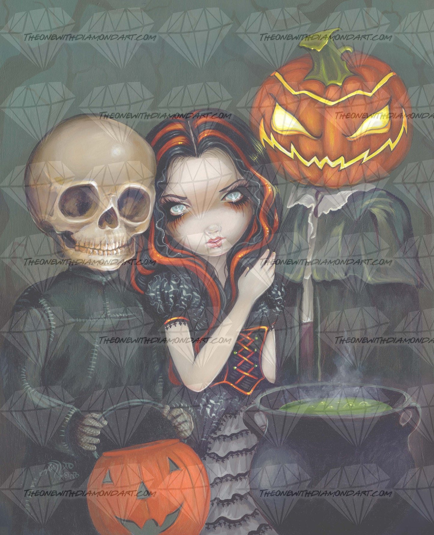 Out Trick Or Treating ©Jasmine Becket-Griffith
