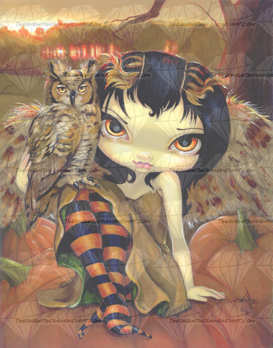 Owlyn In Autumn ©Jasmine Becket-Griffith