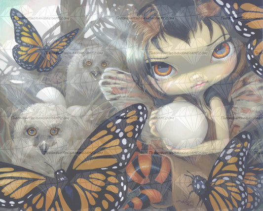 Owlyn In The Nest ©Jasmine Becket-Griffith