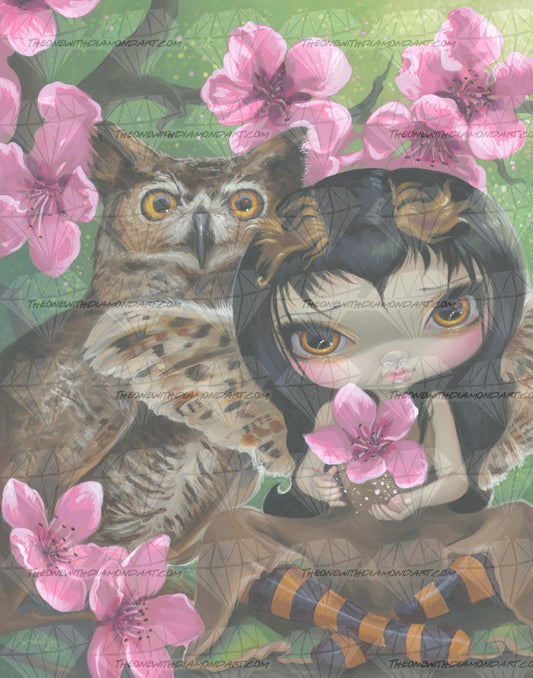 Owlyn In The Springtime ©Jasmine Becket-Griffith