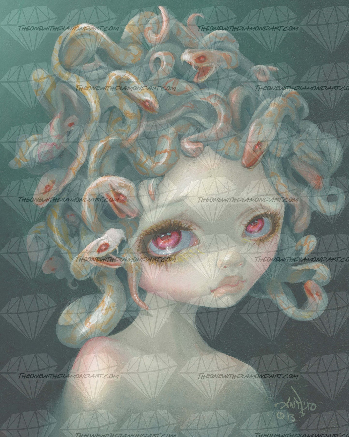 Pale Medusa ©Jasmine Becket-Griffith