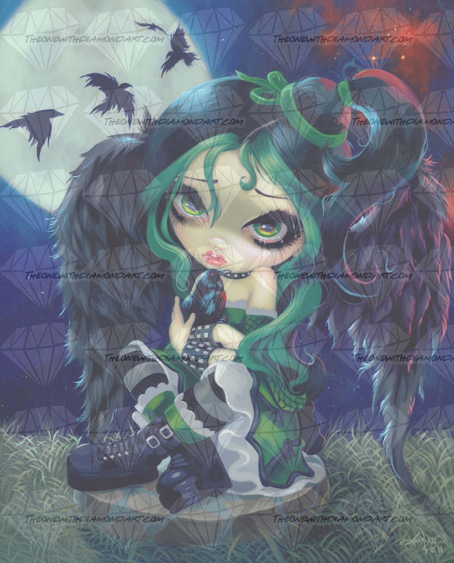 Perched And Sat And Nothing More ©Jasmine Becket-Griffith