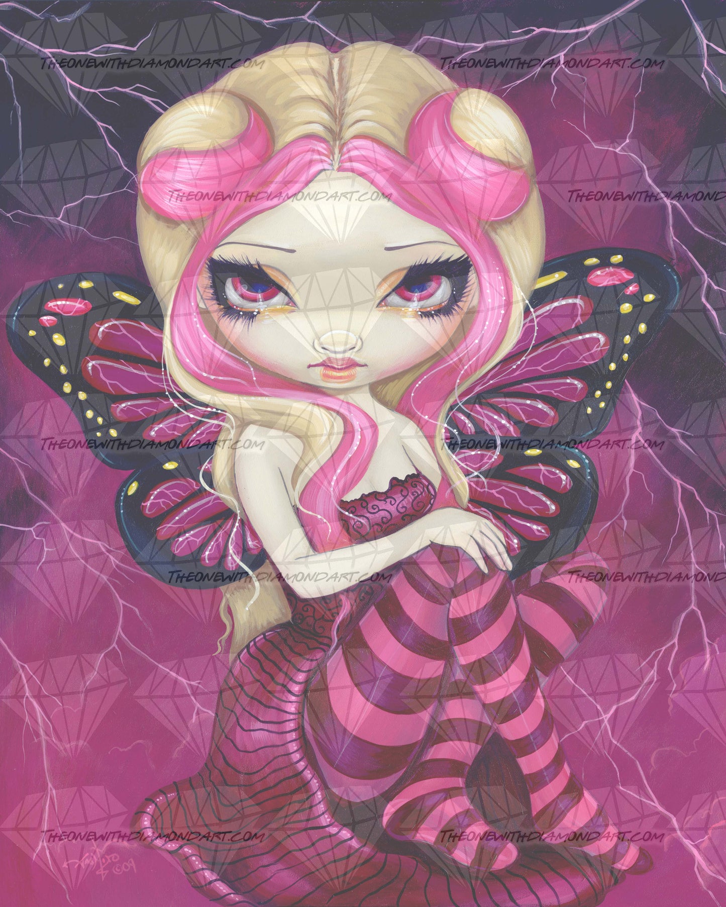 Pink Lightning ©Jasmine Becket-Griffith