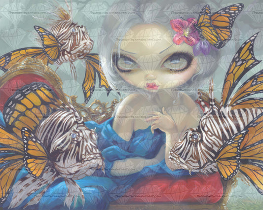 Poissons Volants Le Poisson Lion ©Jasmine Becket Griffith