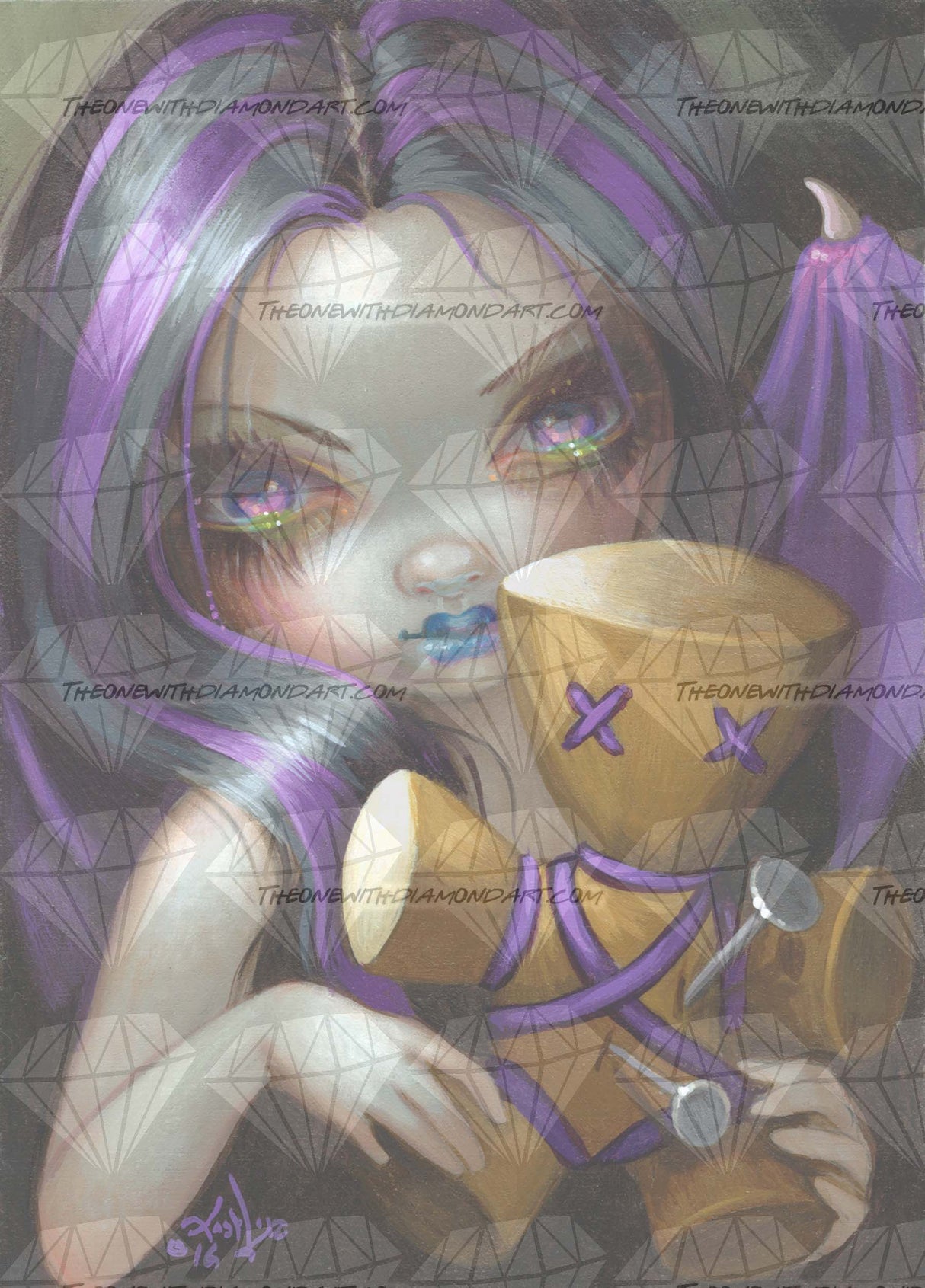 Voodoo In Violet ©Jasmine Becket-Griffith