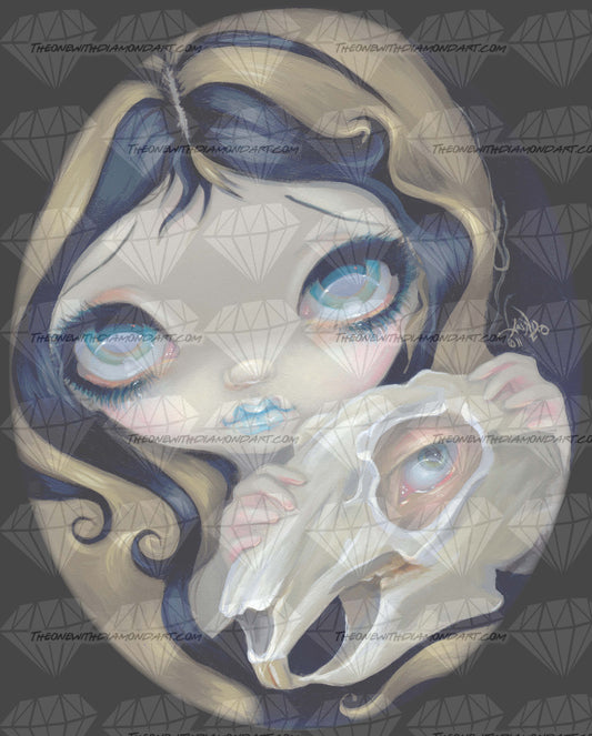 White Rabbit Resurrected ©Jasmine Becket-Griffith