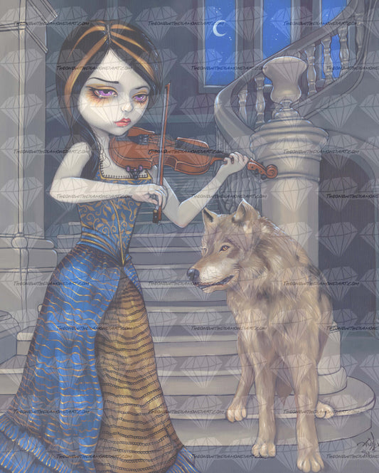 Wolf Song © Jasmine Becket-Griffith