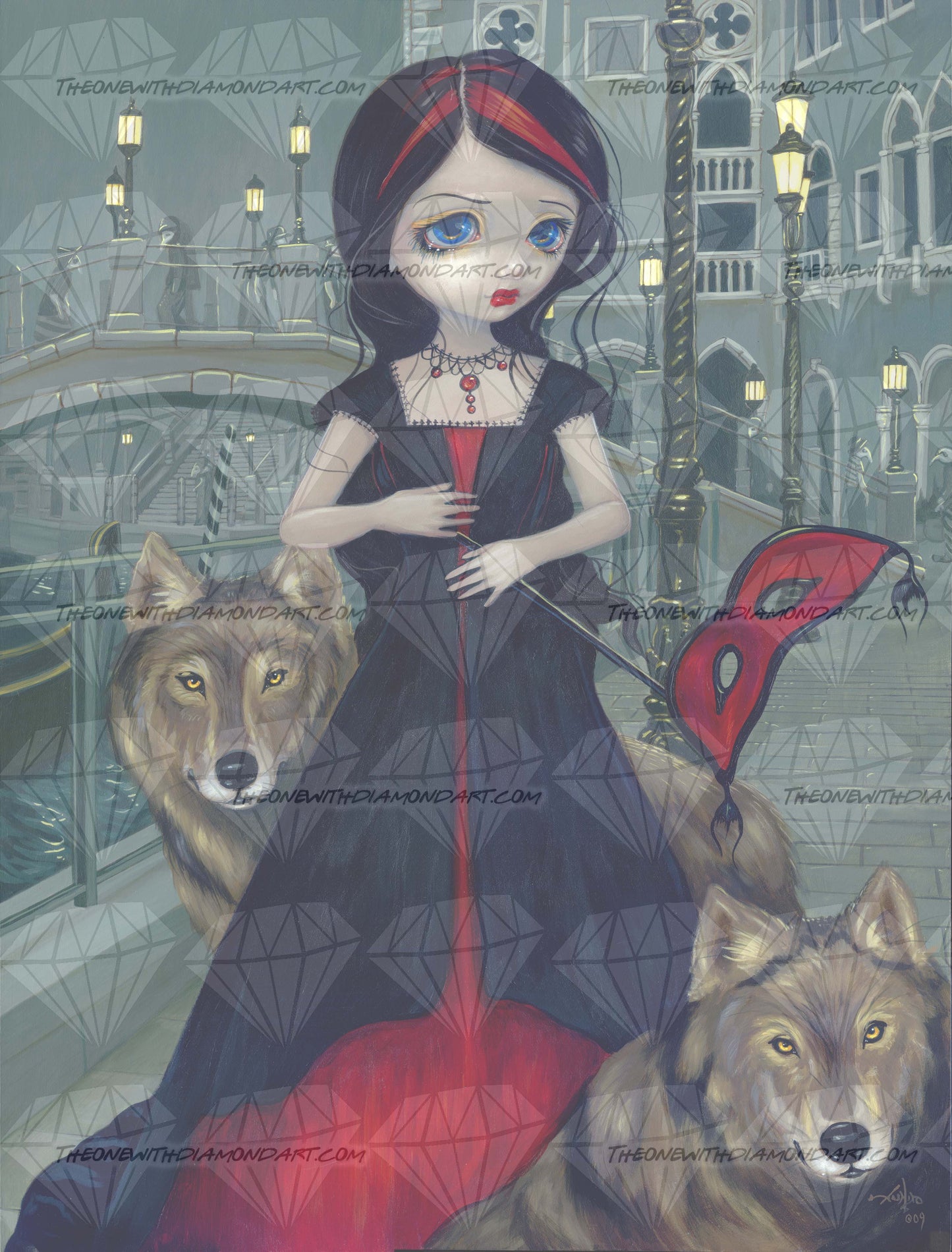 Wolves Of Venice © Jasmine Becket-Griffith