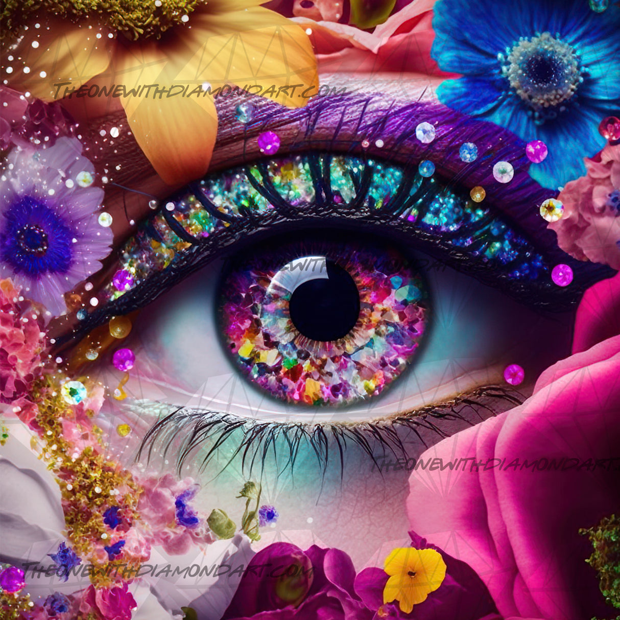 Kaleidoscope Bloom ©Cocomarshmallow Art