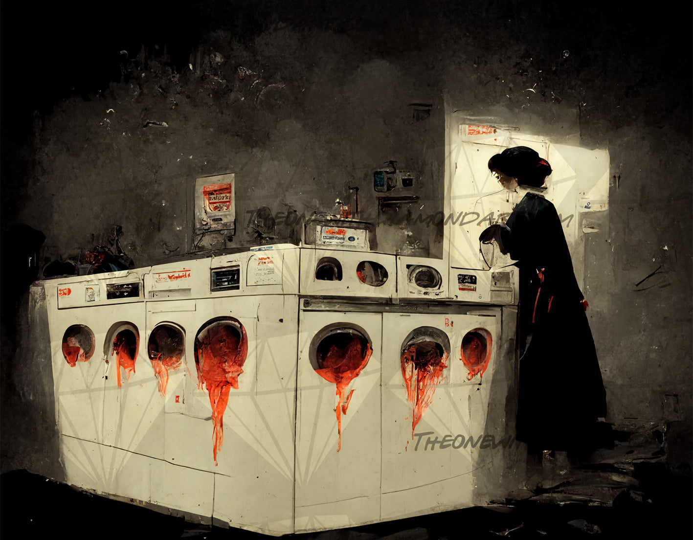 Murder At The Laundromat ©Hannah @ IterationsCrafts