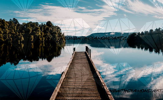 Lake Pier, New Zealand