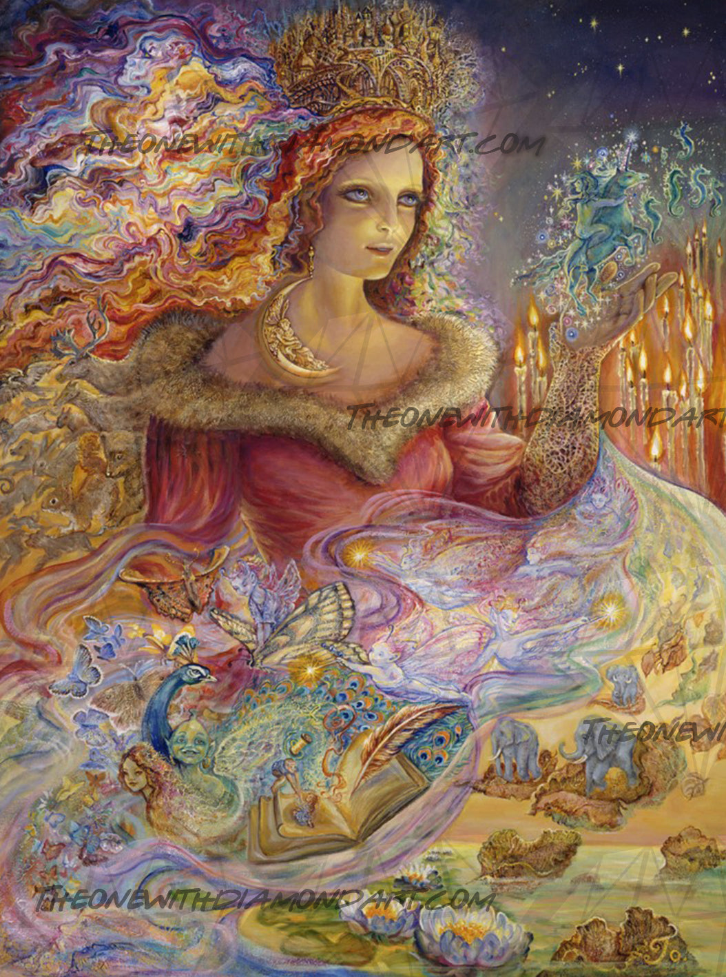 Magic ©Josephine Wall – The One With The Diamond Art