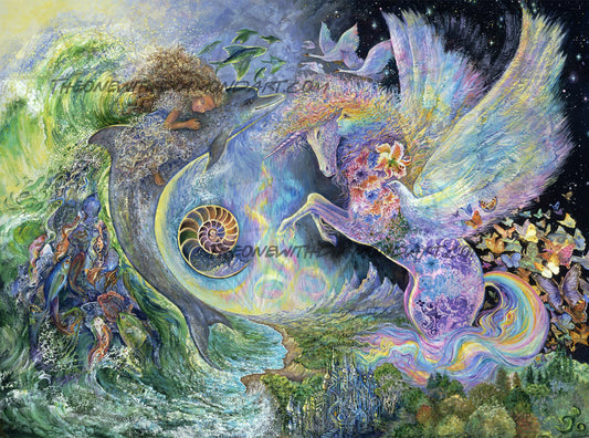 Magical Meeting ©Josephine Wall