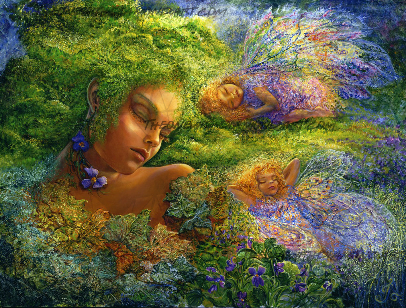 Moss Maiden ©Josephine Wall