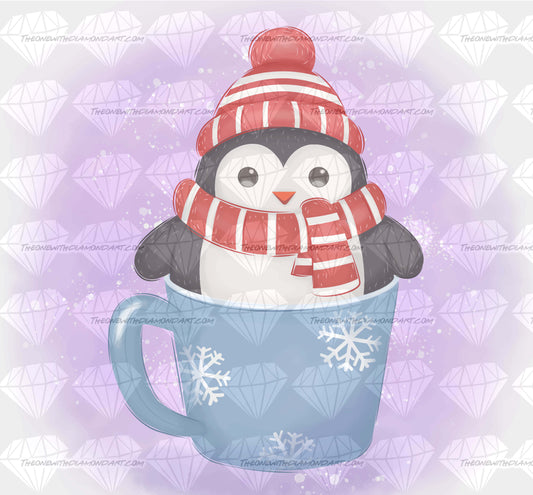 Penguin In A Mug