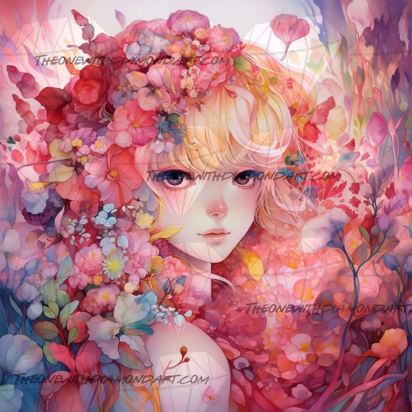 Rosy Blossoms Of The Floral Sylph ©Finira