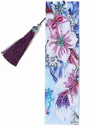 Pink Floral Bookmark