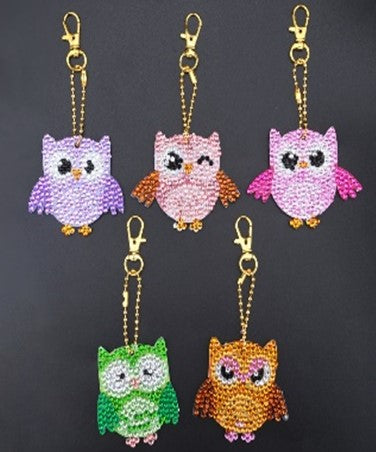 Owl Keyrings (5 Pack)