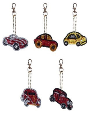 Car Keyrings (5 Pack)