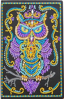 Purple Owl Notebook