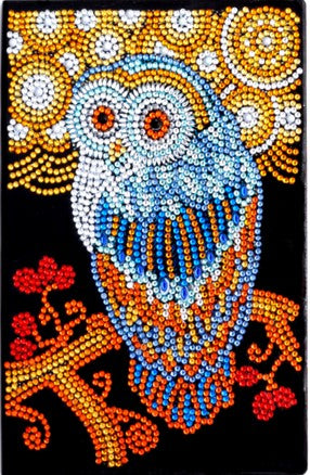 Sunset Owl Notebook