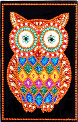 Diamond Owl Notebook