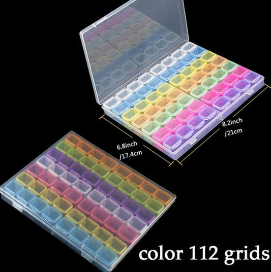 Coloured TicTac Storage - 112pcs