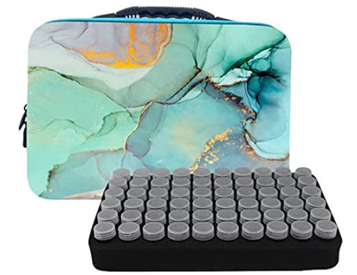 Green Marble Case (60pcs + Accessories)
