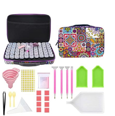 Patchwork Storage Case (60pcs + Accessories)