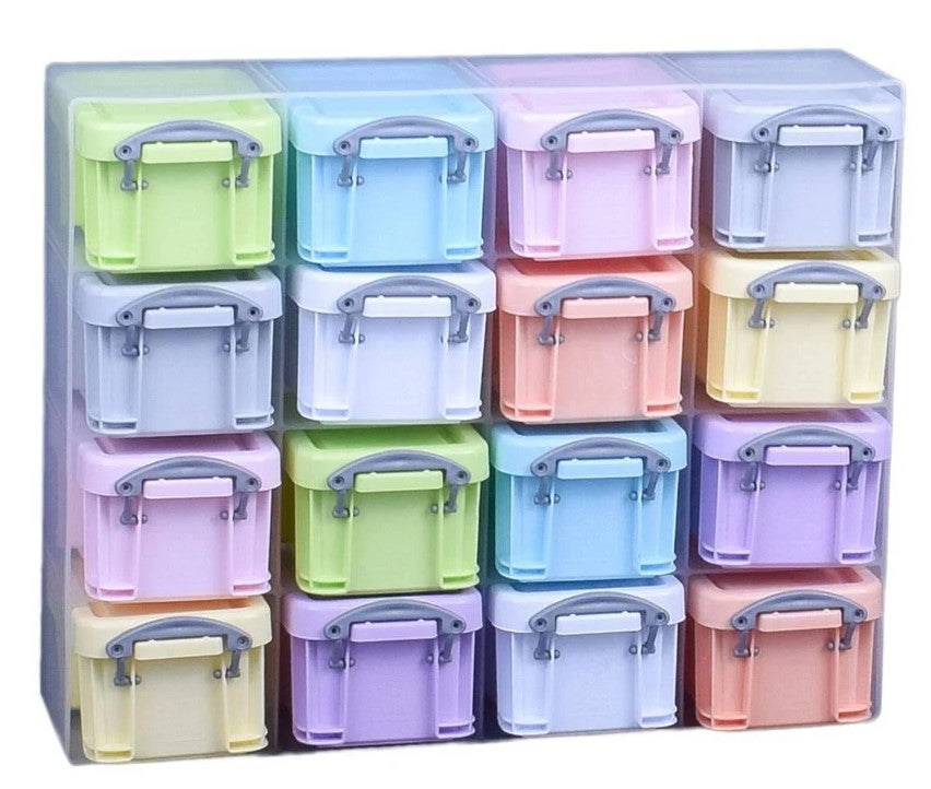 Pastel Box Storage (16pcs)