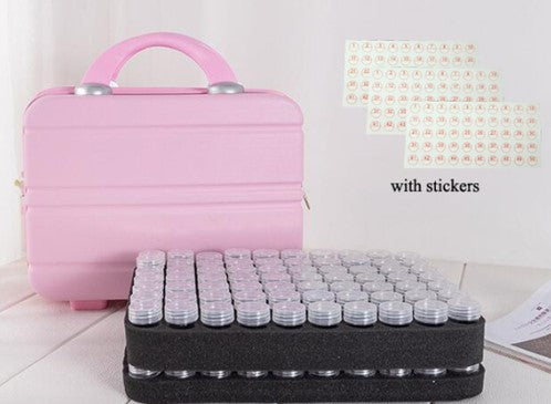 Zip Up Storage Case (140pcs) (Various Colours)