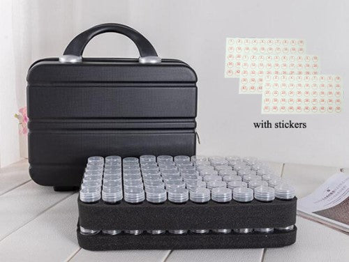 Zip Up Storage Case (140pcs) (Various Colours)