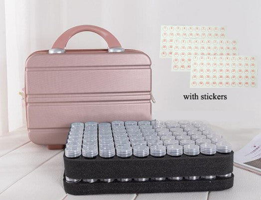 Zip Up Storage Case (140pcs) (Various Colours)